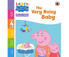 KNYGA Peppa Pig Learn with Peppa Phonics Level 4 Book 16 – The Very Noisy Baby (Phonics Reader)