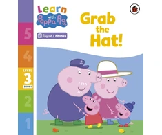 KNYGA Peppa Pig Learn with Peppa Phonics Level 3 Book 1 – Grab the Hat! (Phonics Reader)