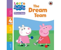 KNYGA Peppa Pig Learn with Peppa Phonics Level 4 Book 2 – The Dream Team (Phonics Reader)