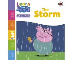 KNYGA Peppa Pig Learn with Peppa Phonics Level 3 Book 11 – The Storm (Phonics Reader)