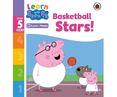 KNYGA Peppa Pig Learn with Peppa Phonics Level 5 Book 12 – Basketball Stars! (Phonics Reader)
