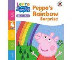 KNYGA Peppa Pig Learn with Peppa Phonics Level 4 Book 19 – Peppa’s Rainbow Surprise (Phonics Reader)