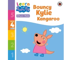 KNYGA Peppa Pig Learn with Peppa Phonics Level 4 Book 20 – Bouncy Kylie Kangaroo (Phonics Reader)