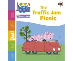 KNYGA Peppa Pig Learn with Peppa Phonics Level 3 Book 5 – The Traffic Jam Picnic (Phonics Reader)