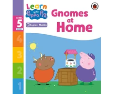 KNYGA Peppa Pig Learn with Peppa Phonics Level 5 Book 8 – Gnomes at Home (Phonics Reader)