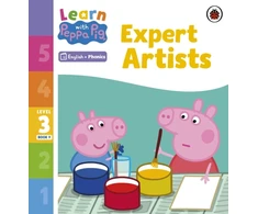 KNYGA Peppa Pig Learn with Peppa Phonics Level 3 Book 9 – Expert Artists (Phonics Reader)