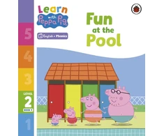 KNYGA Peppa Pig Learn with Peppa Phonics Level 2 Book 9 – Fun at the Pool (Phonics Reader)