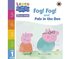KNYGA Peppa Pig Learn with Peppa Phonics Level 1 Book 5 – Fog! Fog! and In the Den (Phonics Reader)