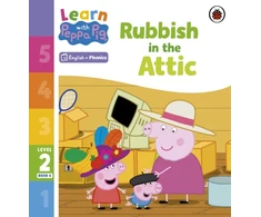 KNYGA Peppa Pig Learn with Peppa Phonics Level 2 Book 6 – Rubbish in the Attic (Phonics Reader)