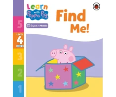 KNYGA Peppa Pig Learn with Peppa Phonics Level 4 Book 10 – Find Me! (Phonics Reader)