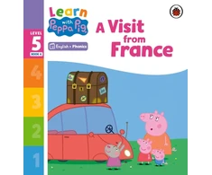 KNYGA Peppa Pig Learn with Peppa Phonics Level 5 Book 6 – A Visit from France (Phonics Reader)