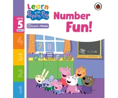 KNYGA Peppa Pig Learn with Peppa Phonics Level 5 Book 9 – Number Fun! (Phonics Reader)
