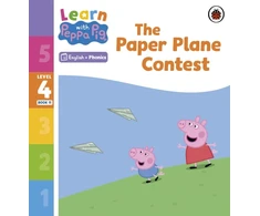 KNYGA Peppa Pig Learn with Peppa Phonics Level 4 Book 11 – The Paper Plane Contest (Phonics Reader)