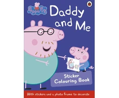 KNYGA Peppa Pig Staff Peppa Pig: Daddy and Me Sticker Colouring Book