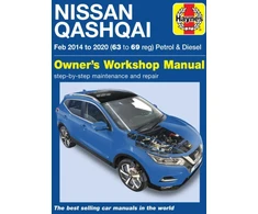 KNYGA Pete Gill Nissan Qashqai Petrol &amp; Diesel (Feb '14-'20) 63 to 69