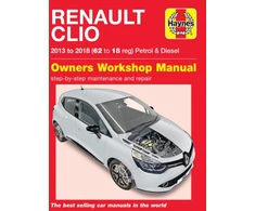 KNYGA Pete Gill Renault Clio petrol &amp; diesel ('13-'18) 62 to18