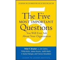 KNYGA Peter F Drucker Five Most Important Questions You Will Ever Ask About Your Organization