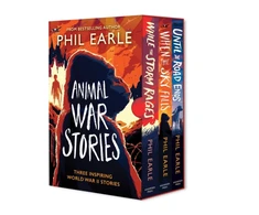 KNYGA Phil Earle Animal War Stories Box Set (When the Sky Falls, While the Storm Rages, Until the Road Ends)