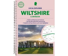 KNYGA Philips Maps Philip's Local Explorer Street Atlas Wiltshire and Swindon