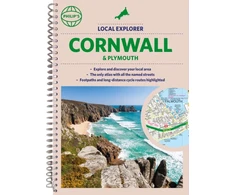 KNYGA Philips Maps Philip's Local Explorer Street Atlas Cornwall &amp; Plymouth