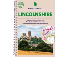 KNYGA Philips Maps Philip's Local Explorer Street Atlas Lincolnshire