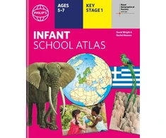 KNYGA Philips Maps Philip's RGS Infant School Atlas, Key Stage 1 (Ages 5-7)
