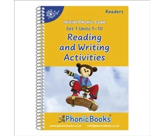 KNYGA Phonic Books Dandelion Readers Reading and Writing Activities Set 1 Units 1-10