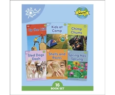 KNYGA Phonic Books Dandelion World Stages 8-15, Adjacent consonants and consonant digraphs