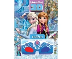 KNYGA Pi Kids Disney Frozen Look And Find 3D