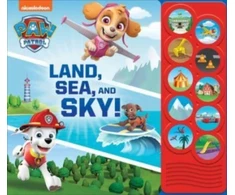 KNYGA Pi Kids Nickelodeon PAW Patrol: Land, Sea, and Sky! Sound Book