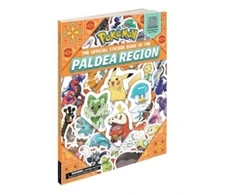 KNYGA Pikachu Pikachu Press Pokemon the Official Sticker Book of the Paldea Region