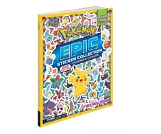 KNYGA Pikachu Press Pokemon Epic Sticker Collection 2nd Edition: From Kanto to Galar