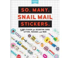 KNYGA Pipsticks®+Workman® So. Many. Snail Mail Stickers.