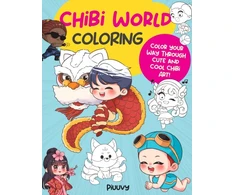 KNYGA Piuuvy Chibi World Coloring