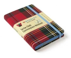 KNYGA POCKET 9CM X 14CM Waverley (M): Maclean of Duart Tartan Cloth Commonplace Pocket Notebook
