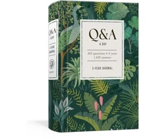 KNYGA Potter Potter Gift Q&amp;A a Day Tropical, 5-Year Journal