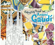 KNYGA Prestel Publishing Colouring Book Antoni Gaudi