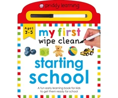 KNYGA Priddy Roger My First Wipe Clean: Starting School
