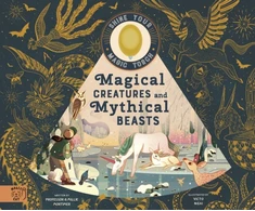 KNYGA Professor Mortimer Magical Creatures and Mythical Beasts, Includes magic torch which illuminates more than 30 magical beasts