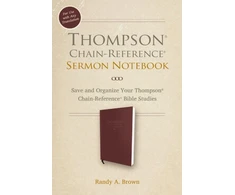 KNYGA Randy Brown Thompson Chain-Reference Sermon Notebook