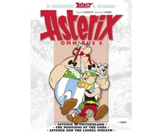 KNYGA Rene Goscinny Asterix: Asterix Omnibus 6, Asterix in Switzerland, The Mansions of The Gods, Asterix and The Laurel Wreath