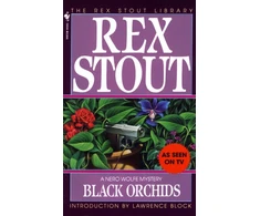 KNYGA Rex Stout Juodas Orchids