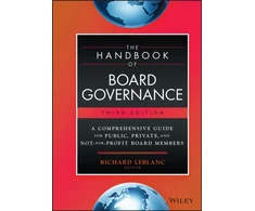 KNYGA Richard Leblanc Handbook of Board Governance