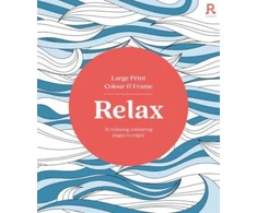 KNYGA Richardson Puzzles and Games Large Print Colour &amp; Frame - Relax