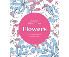 KNYGA Richardson Puzzles and Games Large Print Colour &amp; Frame - Flowers