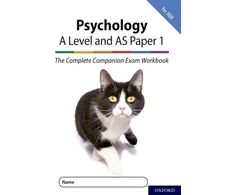KNYGA Rob Mcilveen Complete Companions for AQA Fourth Edition: 16-18: AQA Psychology A Level: Year 1 and AS Paper 1 Exam Workbook