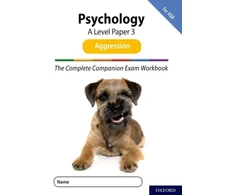 KNYGA Rob Mcilveen Complete Companions for AQA Fourth Edition: 16-18: AQA Psychology A Level: Paper 3 Exam Workbook: Aggression
