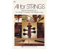 KNYGA Robert Frost All for Strings Theory Workbook 1 Violin