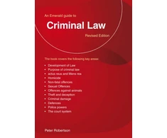 KNYGA Robinson Peter Emerald Guide to Criminal Law