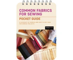 KNYGA Rocky Nook Common Fabrics for Sewing: Pocket Guide